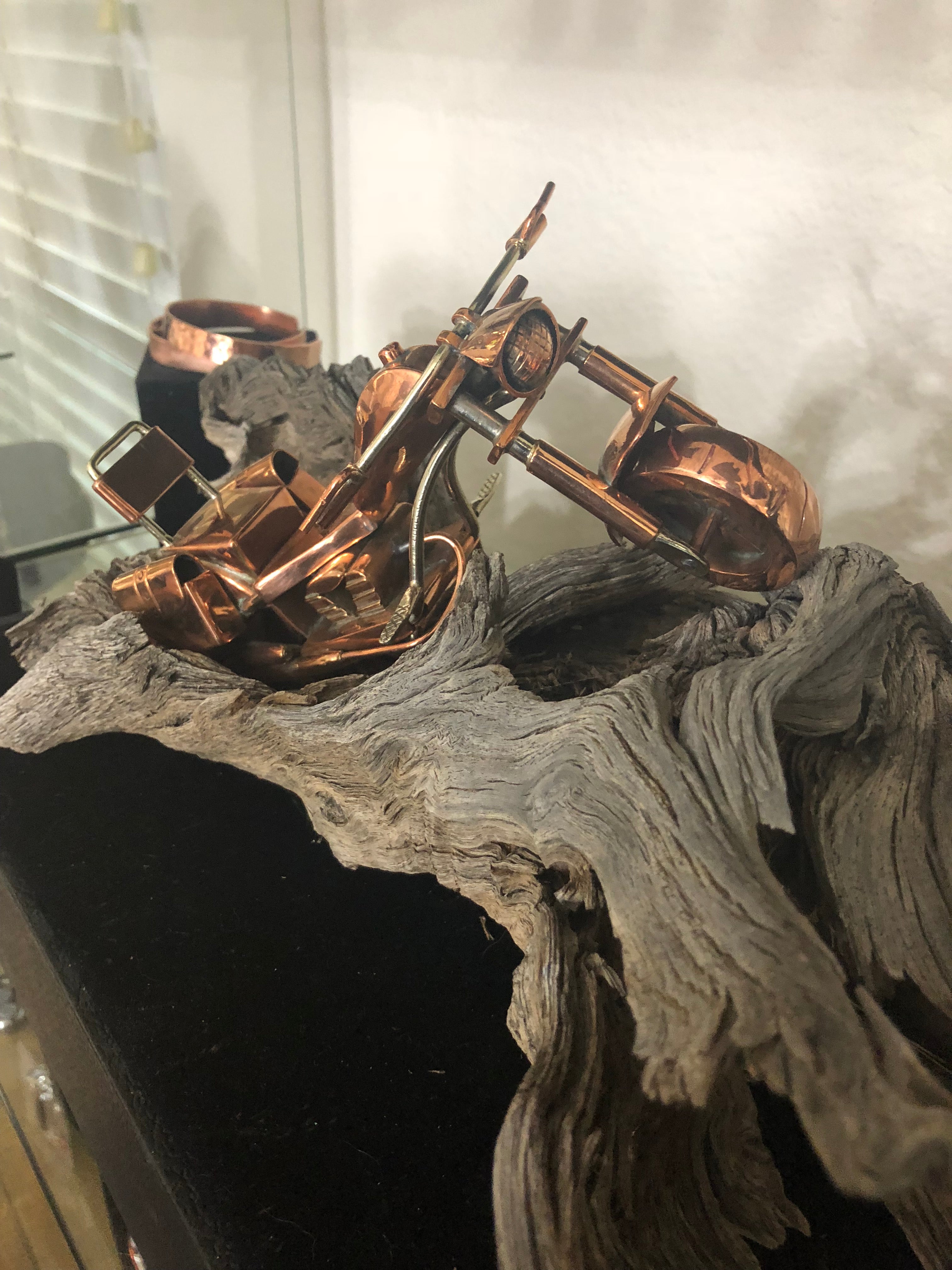 Copper Rider by HPSilver - Hand Crafted Copper Motorcycle - 4080 ...
